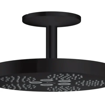 Axor One - Galvas duša 280 ar griestu pieslēgumu, 1 strūkla, matēti melns 48493670