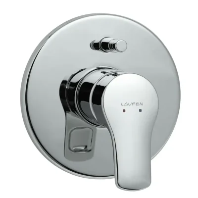 Laufen Citypro - vienas sviras vannas maisītājs zemapmetuma, 2 izvadi, hroms HF500989100000