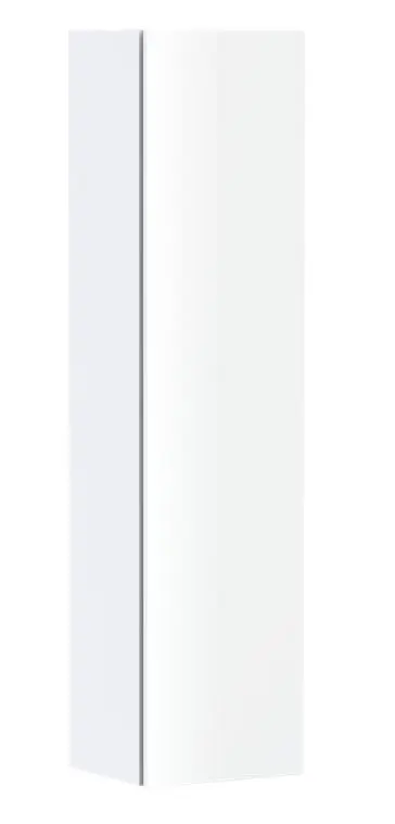 Hansgrohe Xilesa E - augsts skapis, 40x165x35 cm, 1 durvis, eņģes labajā pusē, matēti balts 54288700