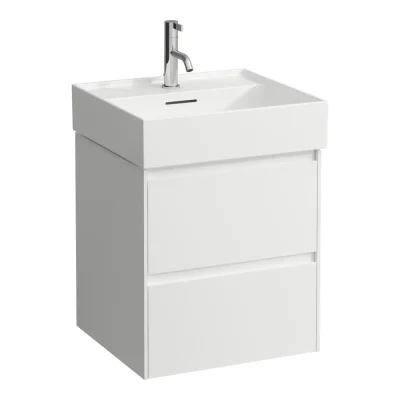 Laufen Lani - izlietnes apakšskapis, 5x5x5 cm, 2 atvilktnes, balts matēts H4035121122601