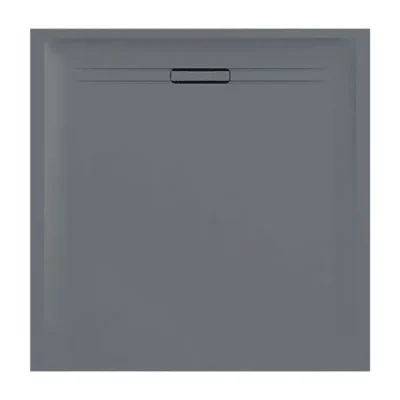 Geberit Sestra - dušas paliktnis 80x80 cm, pelēks 550.291.00.2