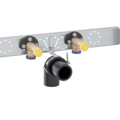 Geberit Duofix - montāžas elements ar šķērssiju izlietnei, stāvmontāžas maisītājs 111.774.00.1