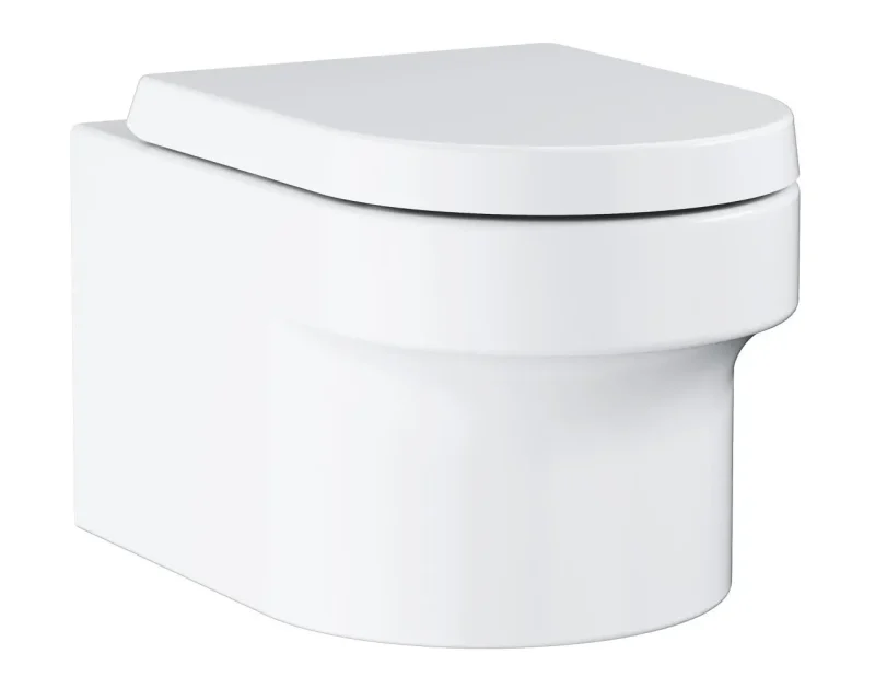 Grohe Eurocosmo - pie sienas stiprināms WC ar sēdekli, SoftClose, Alpu balts 39296000
