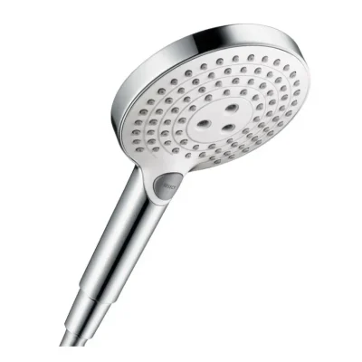 Hansgrohe Raindance Select S - dušas galva 120, 3 strūklas, balts / hromēts 26530400