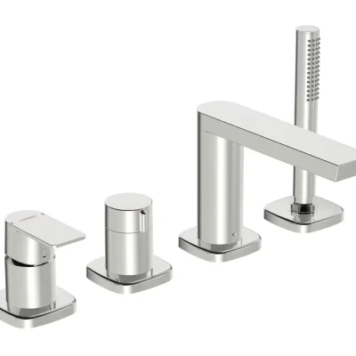Hansa Stela - vannas maisītājs, 4 caurumu montāža, hromēts 57302173