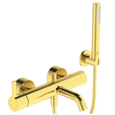 Ideal Standard Joy - vannas maisītājs ar piederumiem, Brushed zelts BC787A2