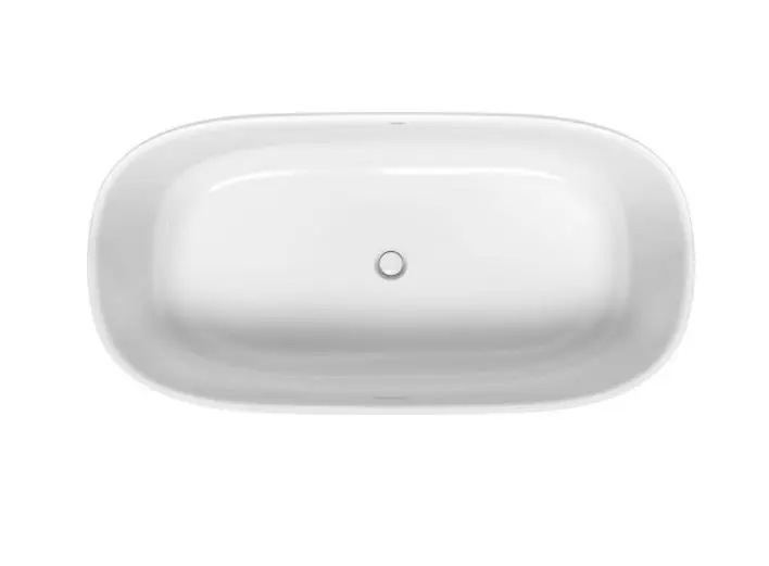 Duravit Zencha - brīvi stāvoša vanna 180x90 cm, DuraSolid, ClickClack, balta 700463000000000