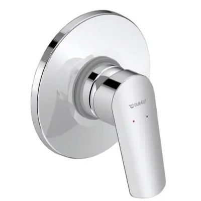 Duravit DuraStyle Basic - zemapmetuma dušas maisītājs, ar montāžas korpusu, hroms N14210007010