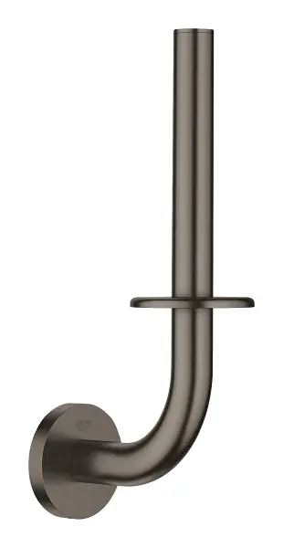 Grohe Essentials - rezerves tualetes papīra turētājs, birstēts tumši grafīts 40385AL1