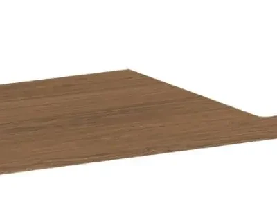 Hansgrohe Xilesa E - izlietnes plātne, 138x55 cm, izgriezums pa labi, Kašmira ozols 54273550