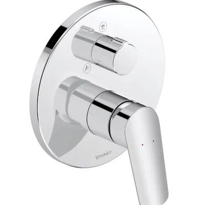 Duravit DuraStyle Basic - zemapmetuma maisītājs, 2 patērētājiem, hroms N14210012010
