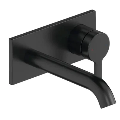 Duravit C.1 - zemapmetuma izlietnes maisītājs, matēti melns C11070003046