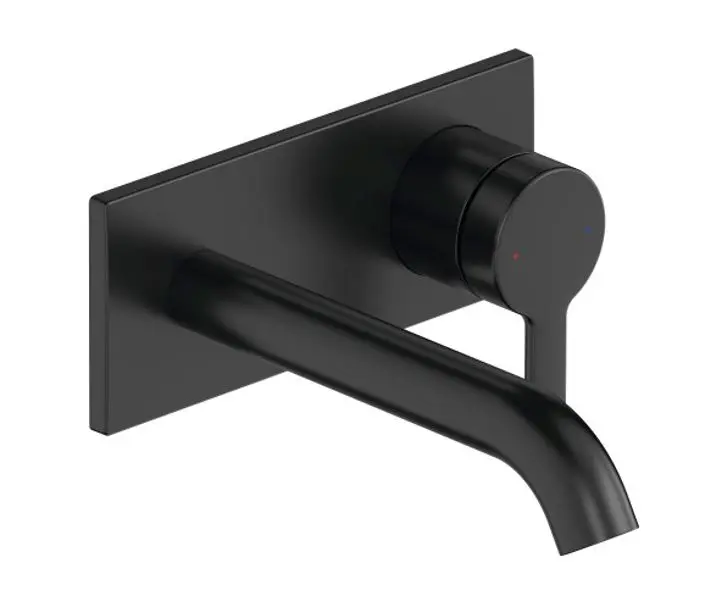 Duravit C.1 - zemapmetuma izlietnes maisītājs, matēti melns C11070003046