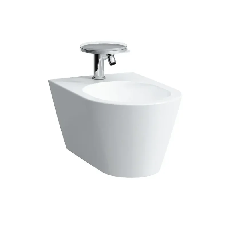 Laufen Kartell - sienas bidets, ūdens pieslēgums aizmugurē, balts H8303310003021