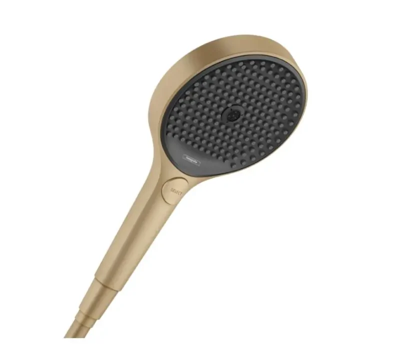Hansgrohe Rainfinity - rokas duša, 3 strūklas veidi, EcoSmart+, bronza birstēta 26862140
