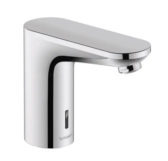 Duravit sensors 1 - elektroniska izlietnes armatūra, darbība ar baterijām, hroms SE1090009010
