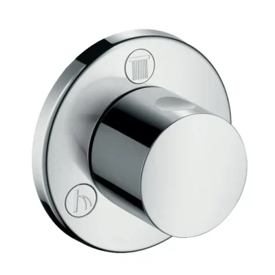 Hansgrohe Trio/Quattro - noslēg- un pārslēgvārsts - zemapmetuma, hromēts 15932000