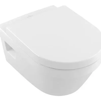 Villeroy & Boch Architectura - piekaramais WC ar SoftClosing sēdekli, DirectFlush, Alpu balts 5684HR01