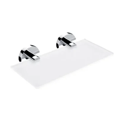 Nimco Unix - plaukts, garums 20 cm, matēts stikls/hroms UN 13091B-20-26