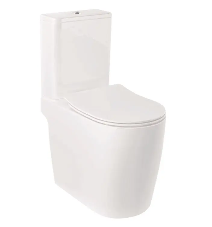 Kludi Resa R - WC kombinētais pods, Vario izvads, Rimless, SpiralFlush, balts spīdīgs 23WCB0543