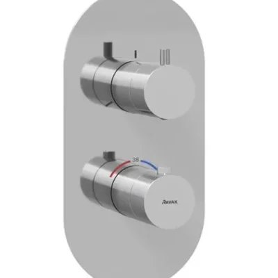 Ravak Espirit - termostata maisītājs 3 ierīcēm, zemapmetuma, hroms X070209