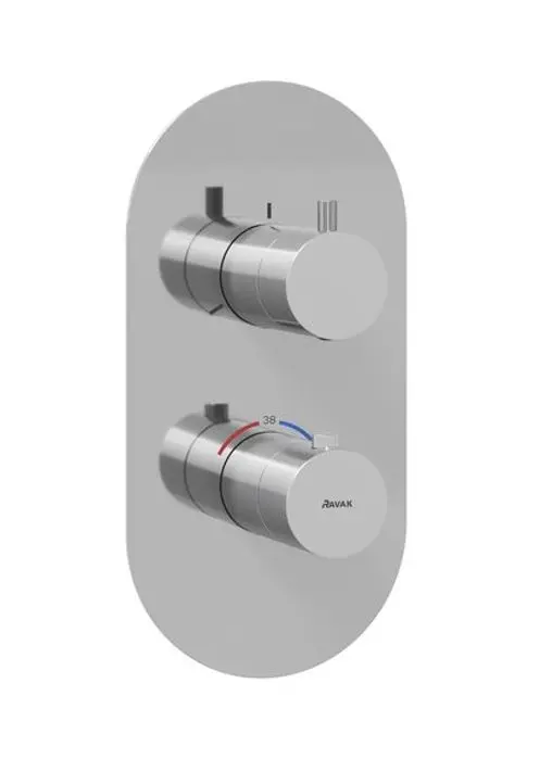 Ravak Espirit - termostata maisītājs 3 ierīcēm, zemapmetuma, hroms X070209
