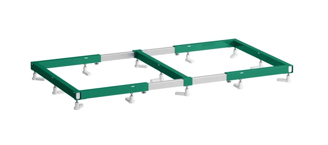 Laufen INEO - uzstādīšanas rāmis Marbond dušas paliktņiem 140-180x90 cm H2957080000001