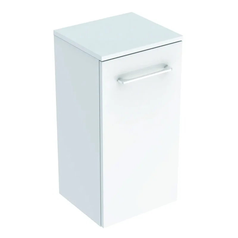Geberit Selnova Square - Sānu augšējais skapis 65x33x30 cm, 1 durvis, spīdīgi balts 501.272.00.1
