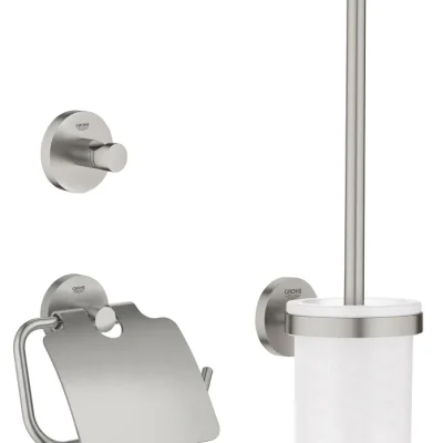 Grohe QuickFix Start - WC komplekts 3 in 1, Supersteel 41204DC0