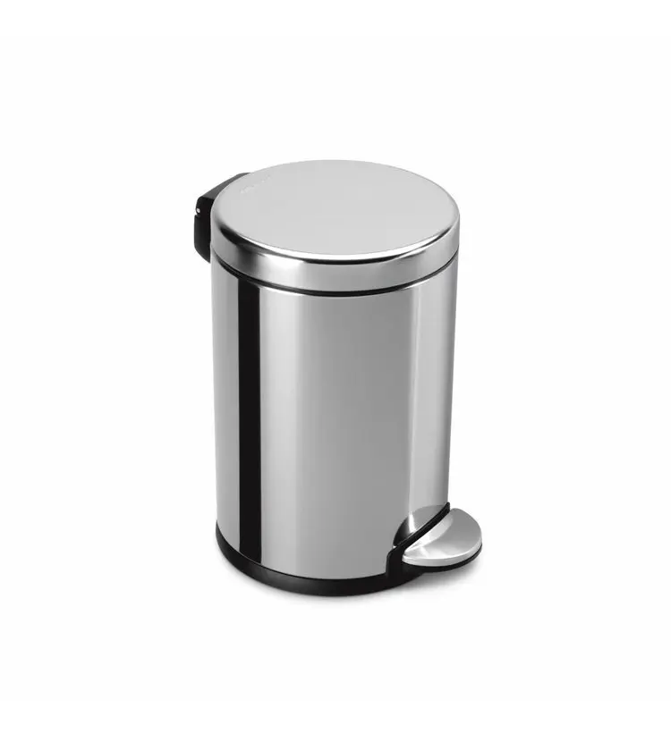 Simplehuman atkritumu tvertnes - atkritumu tvertne 4,5 l, nerūsējošais tērauds CW1851CB