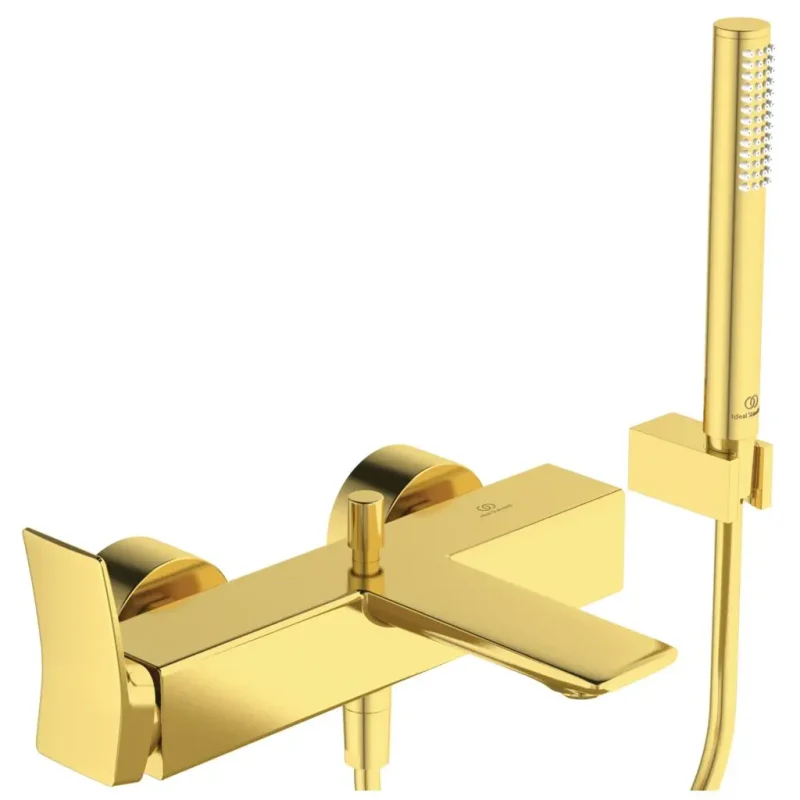 Ideal Standard Conca Tap - vannas maisītājs ar piederumiem, Brushed zelts BC763A2