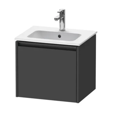 Duravit Ketho.2 - izlietnes skapītis, 44x51x42 cm, 1 atvilktne, grafīta matēts K25061049490000