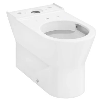 Hansgrohe EluPura Original S - WC kombinētā bļoda, Vario noteka, Rimless, HygieneEffect, balts 62012450