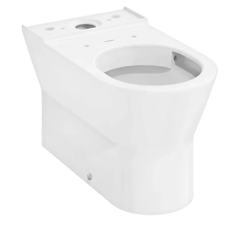 Hansgrohe EluPura Original S - WC kombinētā bļoda, Vario noteka, Rimless, HygieneEffect, balts 62012450