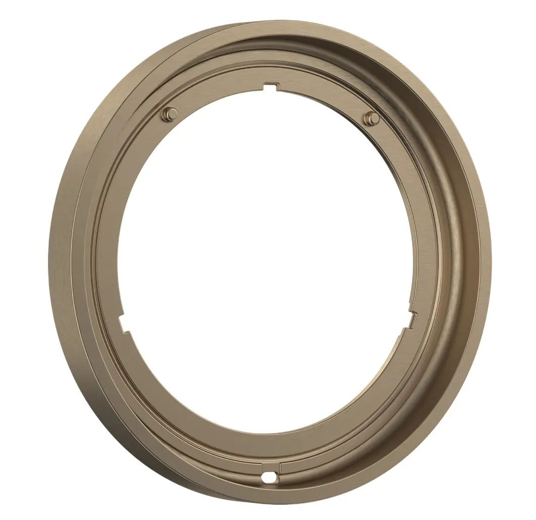Axor ShowerSelect ID - pagarinājums 17x17 cm, bronza birstēta 13642140
