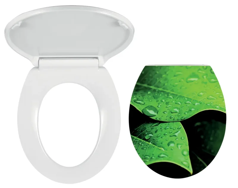 Novaservis Prestige - WC sēdeklis, Duroplast, Softclose, balts/krāsaini apdrukāts WC/SOFTNATURE