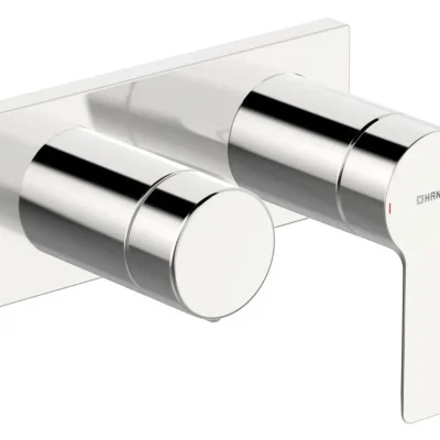 Hansa Ligna - zemapmetuma vannas maisītājs, ar pārslēgu 2 izvadiem, hroms 44559583