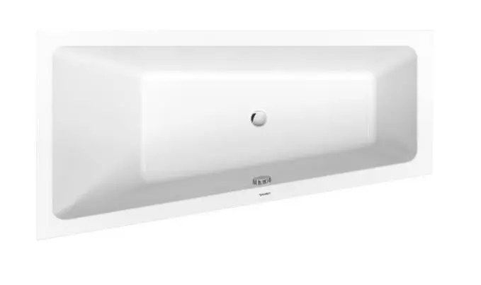 Duravit Duravit No.1 - Asimetriska vanna 160x85 cm, kreisā, balta 700506000000000