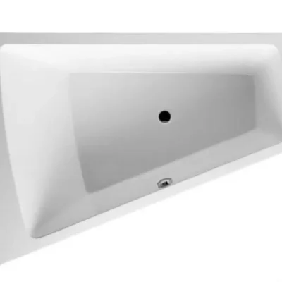 Duravit Paiova - asimetriska vanna, 170x130 cm, kreisā, balta 700214000000000
