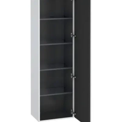 Duravit L-Cube - augstais skapis 176x50x36 cm, eņģes labajā pusē, balts matēts LC1181R1818