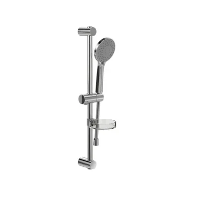 Villeroy & Boch Universal Showers - dušas komplekts: rokas duša, stienis un šļūtene, 3 strūklas, hroms TVS109004UK061