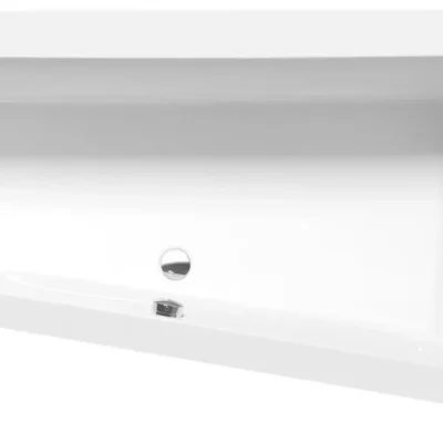 Polysan vannan - Asimetriska vanna Andra R, 180x90x45 cm, balta 78771