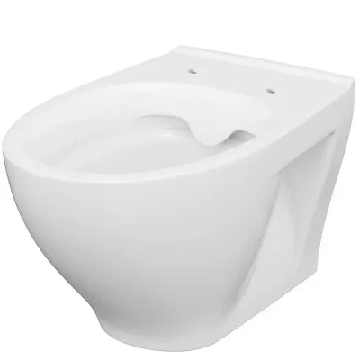 Cersanit Moduo - pie sienas stiprināms WC, CleanOn, balts K116-007