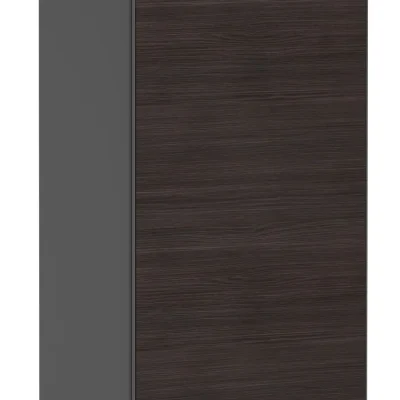 Hansgrohe Xevolos E - izlietnes skapītis 58x34x25 cm, 1 durvis, eņģes kreisajā pusē, matēti pelēks/tumšs ozols 54168730