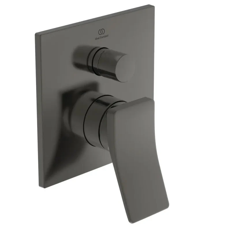 Ideal Standard Conca Tap - zemapmetuma maisītājs, 2 patērētājiem, Magnetic Grey A7374A5