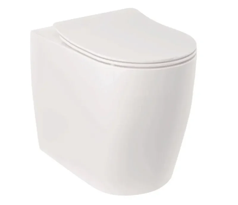 Kludi Resa R - grīdas WC, Vario izvads, Rimless, balts spīdīgs 23WCB0443