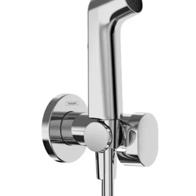 Hansgrohe - bidē maisītājs zemapmetuma montāžai, ar rokas dušu, hroms 29232000