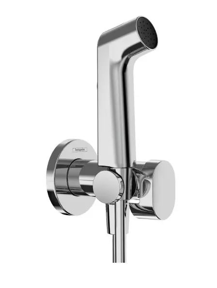Hansgrohe - bidē maisītājs zemapmetuma montāžai, ar rokas dušu, hroms 29232000