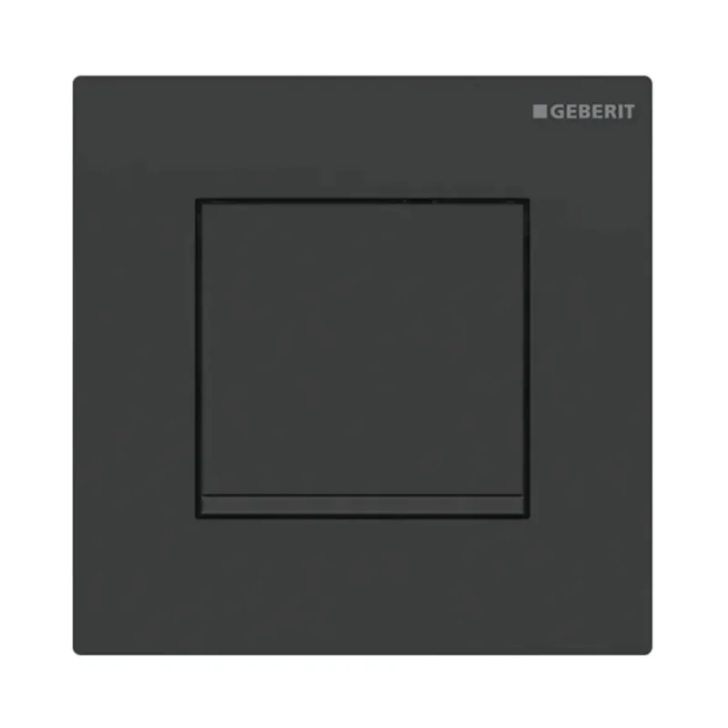Geberit skalošanas sistēmas - urīna vadības plate, easy to clean, melns matēts 116.017.16.1