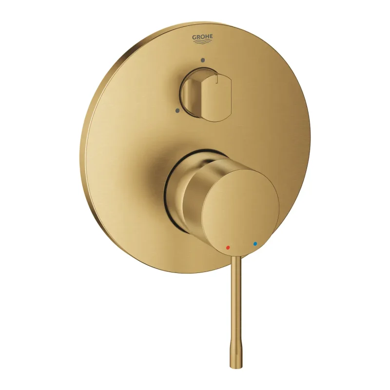 Grohe Essence - zemapmetuma maisītājs 3 patērētājiem, Cool Sunrise birstēts 24092GN1